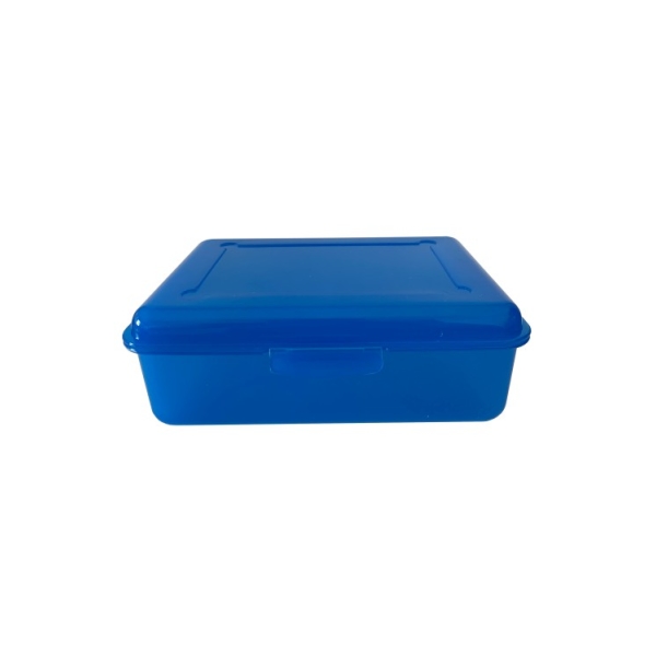 Related Products - Lunch Box Flip Top Clear Blue EACH