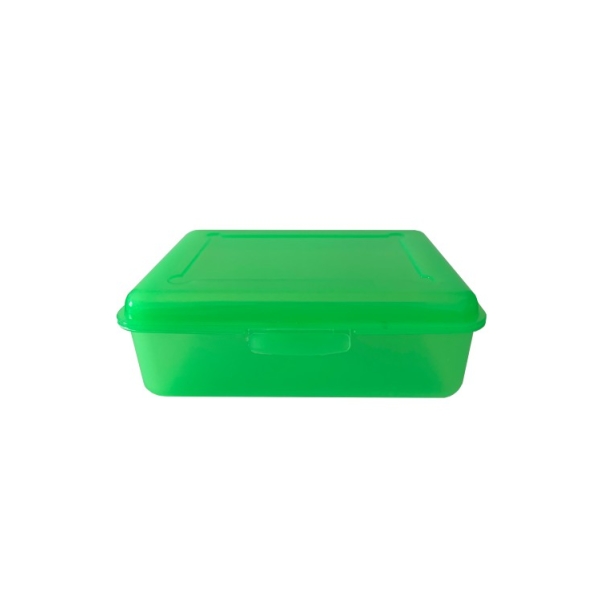 Related Products - Lunch Box Flip Top Clear Green EACH