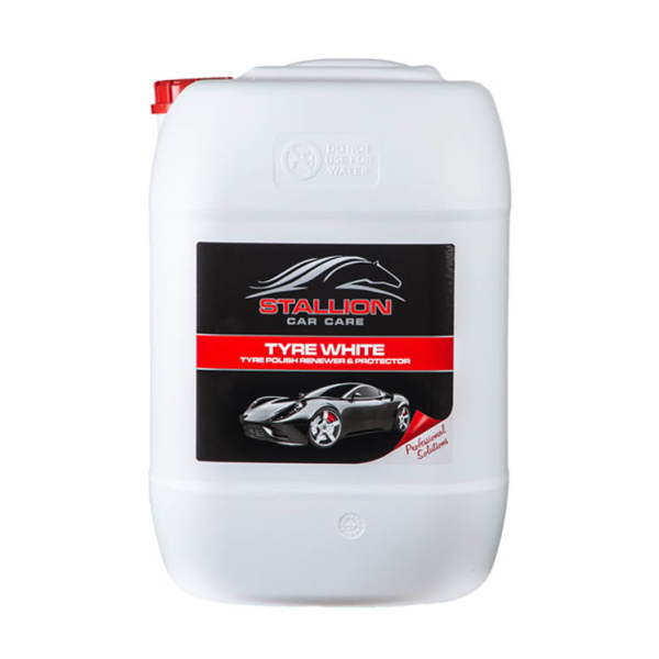 Caprichem products - Stallion Tyre White 25L