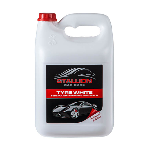 Caprichem products - Stallion Tyre White 4x5l