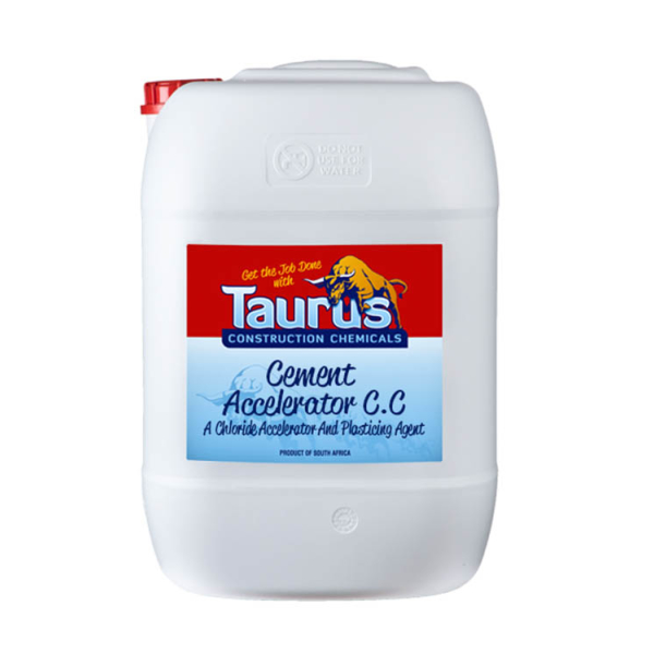 Caprichem products - Taurus Cement Accelerator C.c 25L