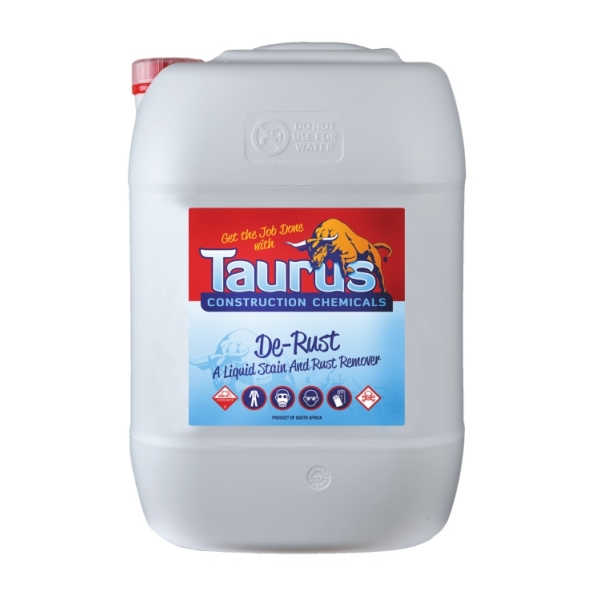 Caprichem products - Taures De-rust 25L
