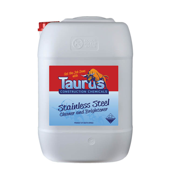 Caprichem products - Taurus Stainless Steel Cleaner And Brightener 25L