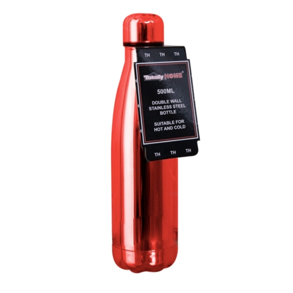 Caprichem products - Stainless Steel Bottle Red - 500ml EACH