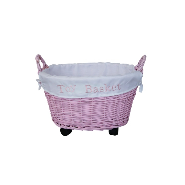 Caprichem products - Toy Basket - Pink EACH