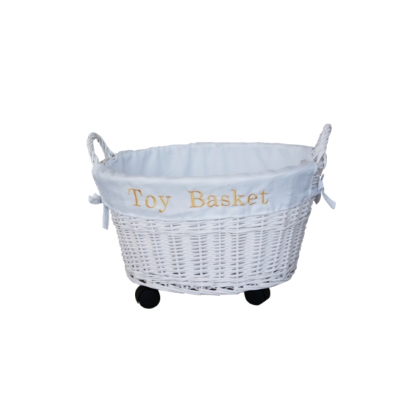 Caprichem products - Toy Basket - White EACH