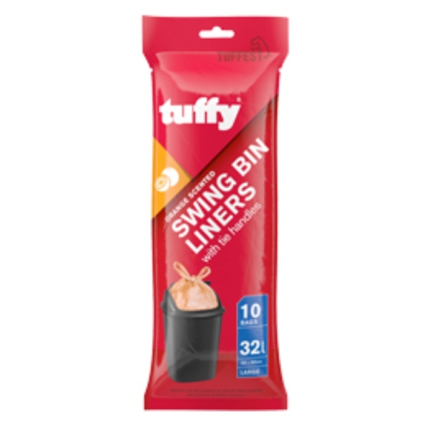 Caprichem products - Vanilla Swing Bin Liners - 590 X 600mm - 10's P/PACK