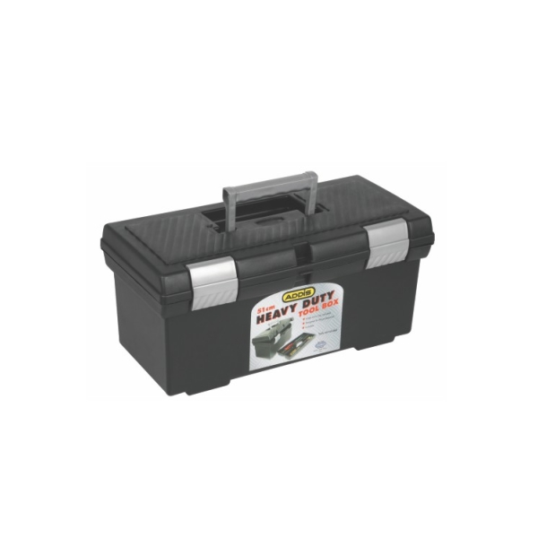 Caprichem products - Heavy Duty Toolbox 51cm & Tray With Handle # EACH