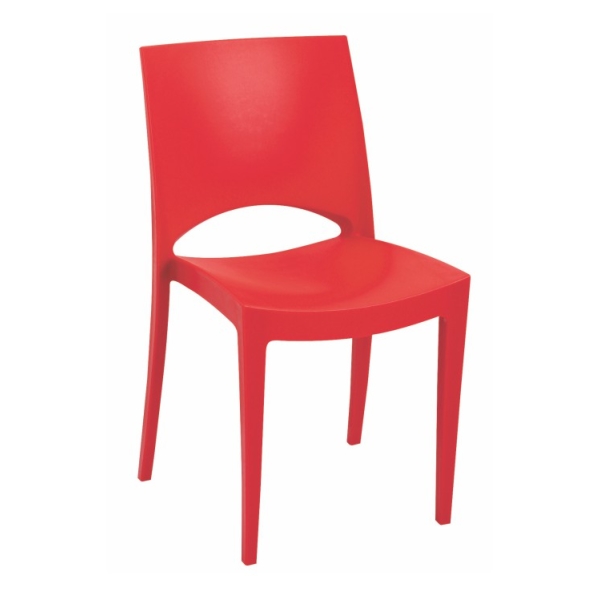 Caprichem products - Stella Chair Red # EACH