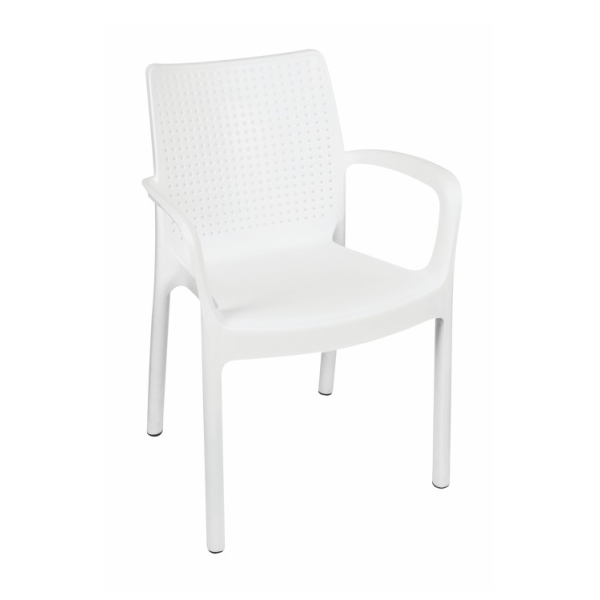 Caprichem products - Zsa Zsa Armchair White # EACH