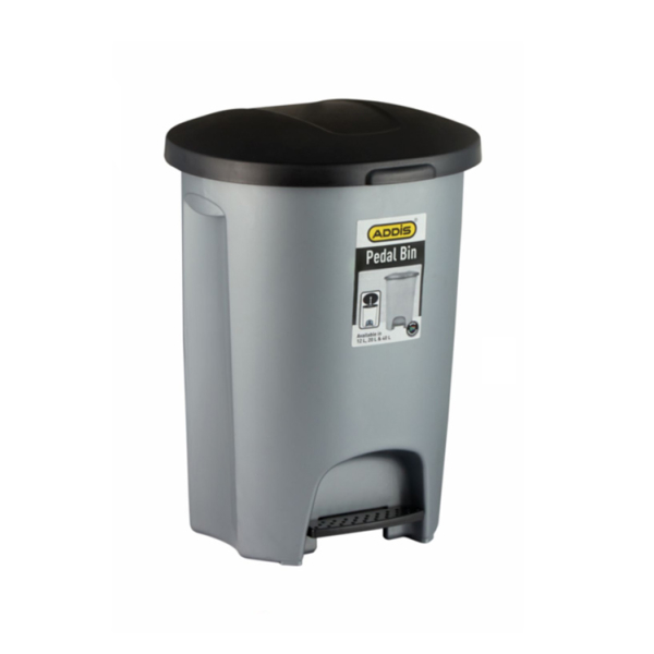 Caprichem products - Pedal Bin - 12l Steel # EACH