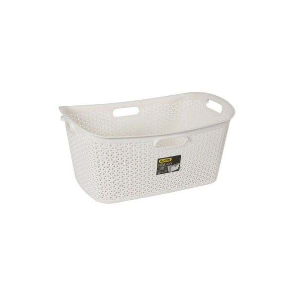 Caprichem products - Hi Design 50l Laundry Basket - Latte EACH