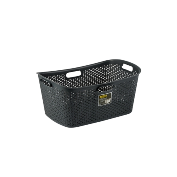 Caprichem products - Hi Design 50l Laundry Basket - Stone # EACH