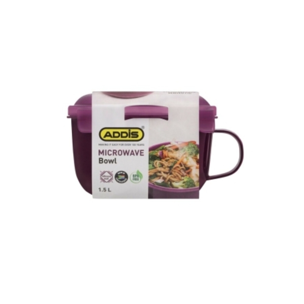 Caprichem products - Microwave Bowl 1l Purple # EACH