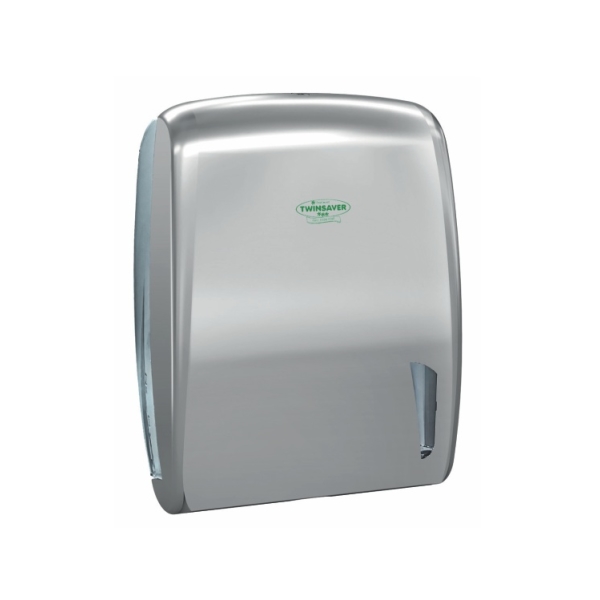 Caprichem products - Folded Hand Towel Dispenser Silver Finesse Np0433 EACH