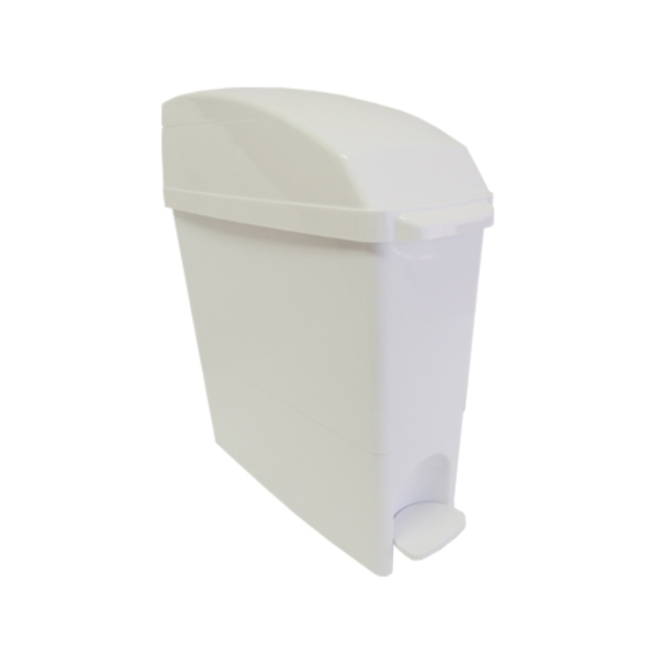 Caprichem products - Sanitary Bin White - Pedal Sw/50 EACH