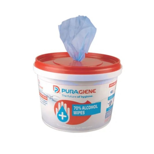 Caprichem products - Wipes Puragiene 70% Alcohol 1000's P/PACK