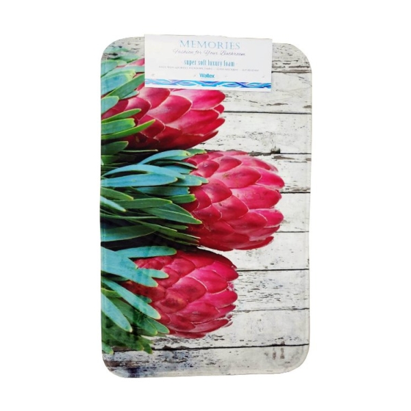 Caprichem products - Memory Foam Protea On White-11 50x80 EACH