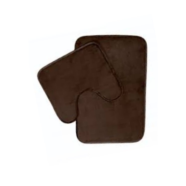 Caprichem products - Memory Foam 2pc Plain - Chocolate P/SET