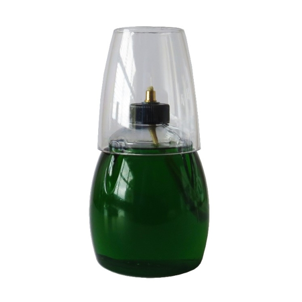 Caprichem products - @delights Tall Lamp Green - Clear Shade 550ML