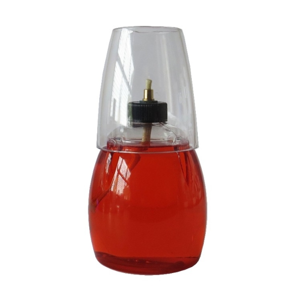 Caprichem products - @delights Tall Lamp Orange - Clear Shade X6 6X550ML