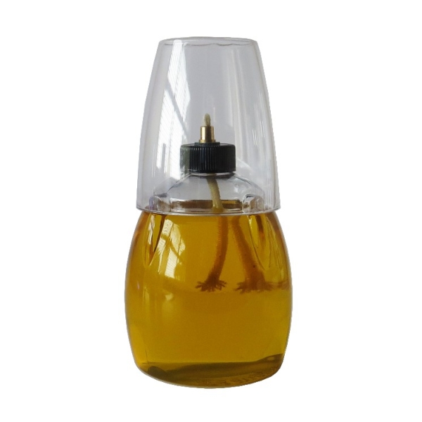 Caprichem products - @delights Tall Lamp Yellow - Clear Shade Citronell 550ML