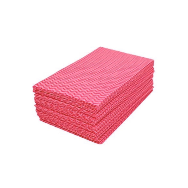 Caprichem products - Kimcloth Service Cloth - Red X 50 Per Pack P/PACK