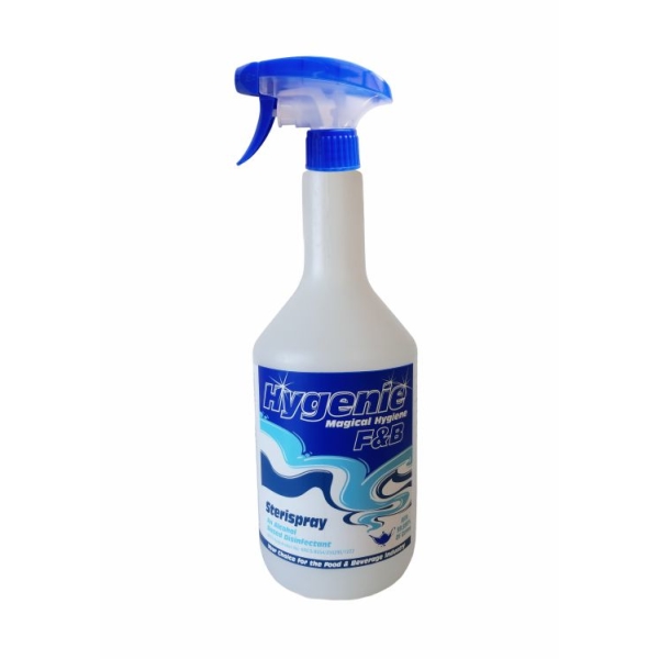 Caprichem products - 1l Spray Bottle Complete Hygenie Sterispray 1L
