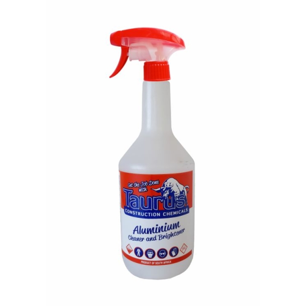 Caprichem products - 1l Spray Bottle Complete Taurus Aluminium Cleaner 1L