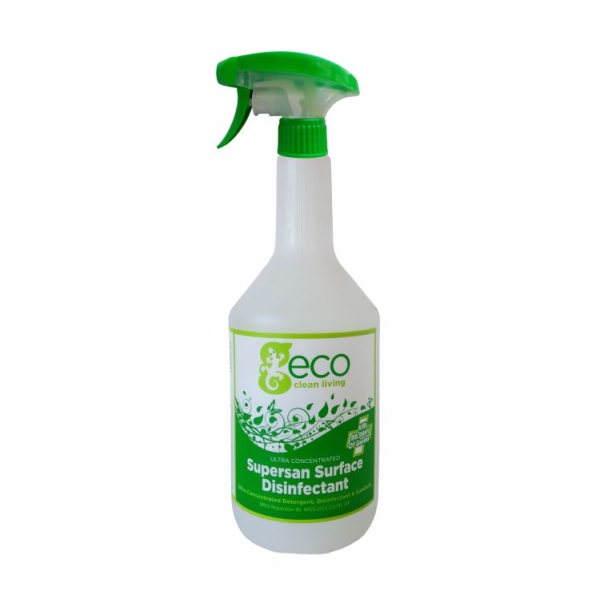 Caprichem products - 1l Spray Bottle Complete Geco Supersan Surface Dis 1L