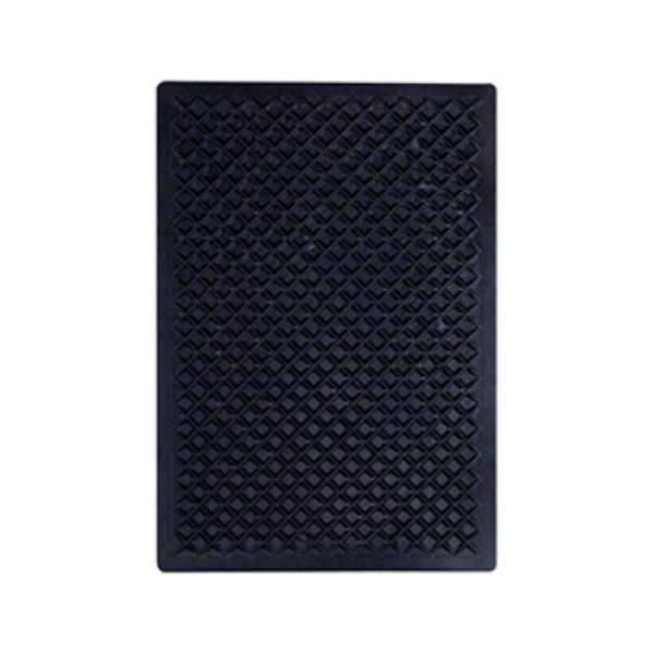 Caprichem products - Front Black Rubber Mat 50x35cm EACH