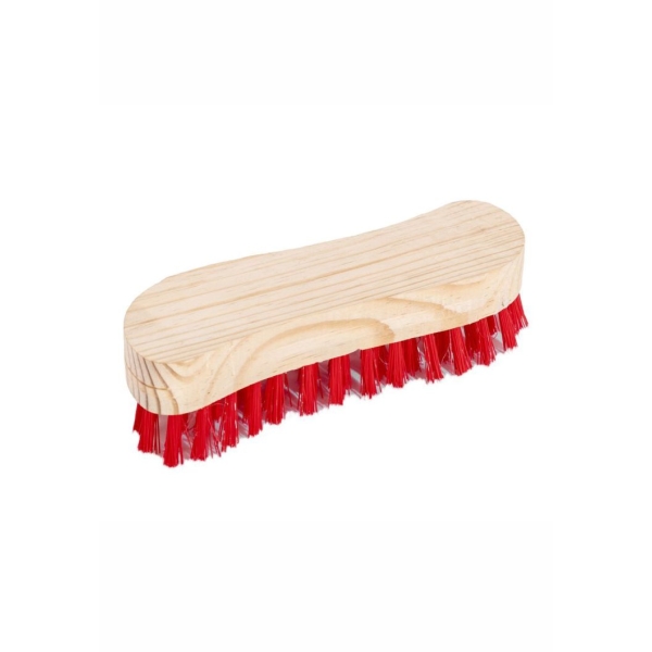 Caprichem products - S-shaped Scrubbing Brush - Wooden Back EACH
