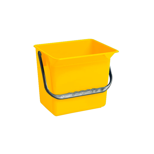 Caprichem products - Haccp Bucket - 6l Yellow EACH