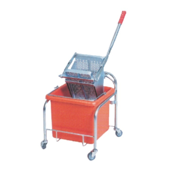 Caprichem products - 20l Single Bucket Trolley System Complete - Metal P/UNIT