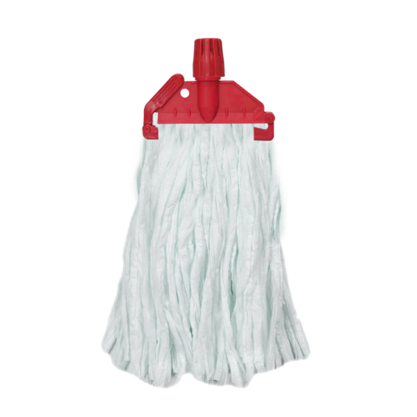 Caprichem products - Hygiene (spunlace) Fan Mop Complete (red) EACH