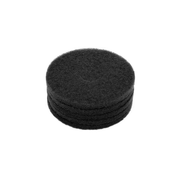 Caprichem products - Black Stripping Pads / 400mm X 5 Pads P/PACK