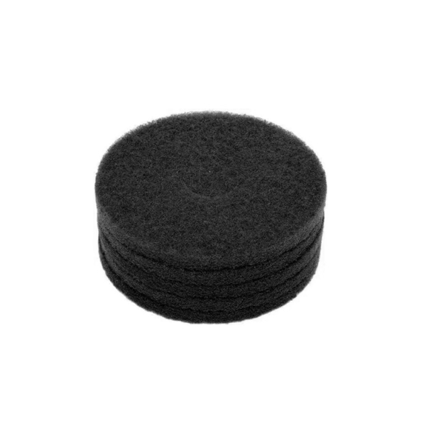 Caprichem products - Black Stripping Pads / 425mm X 5 Pads P/PACK