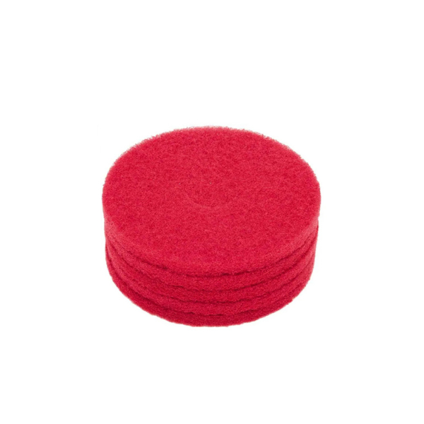 Caprichem products - Red Buffing Pads / 400mm X 5 Pads P/PACK