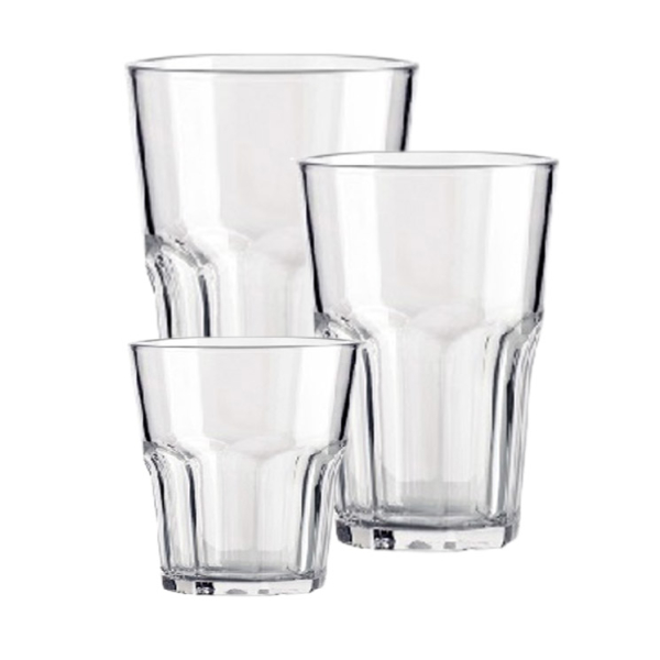 Caprichem products - Glass - 450ml Clear EACH