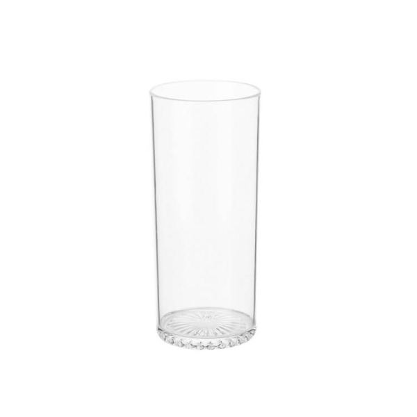 Caprichem products - Hi Ball Glass - 280ml Clear EACH