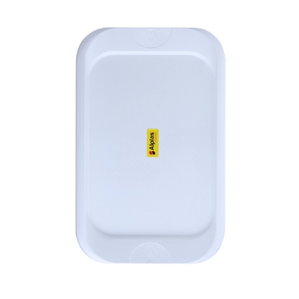 Caprichem products - Rectangular Tray With Handles White EACH