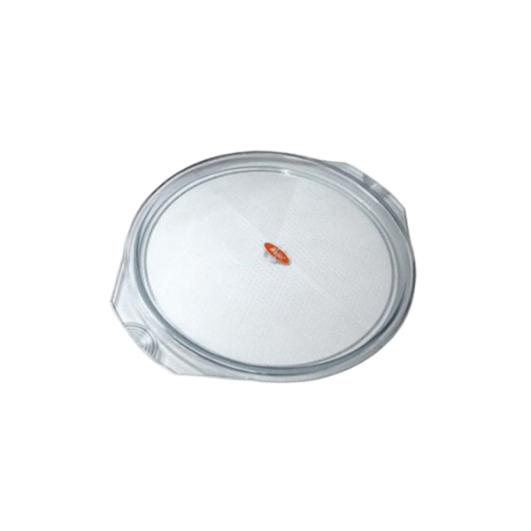 Caprichem products - 40cm Round Tray With Handles Clear EACH