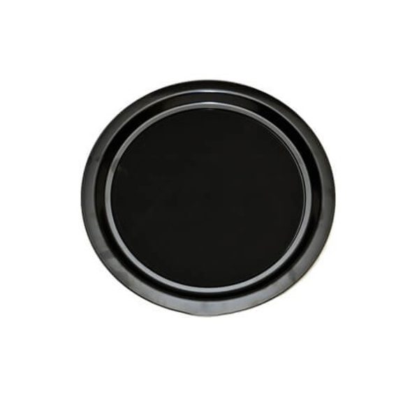 Caprichem products - 40cm Round Catering Tray Black EACH
