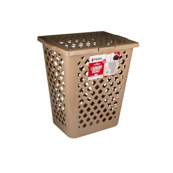 Caprichem products - Laundry Basket With Lid - Sahara EACH
