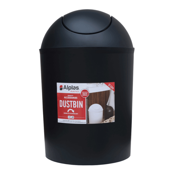 Caprichem products - Bin 12l - Black EACH