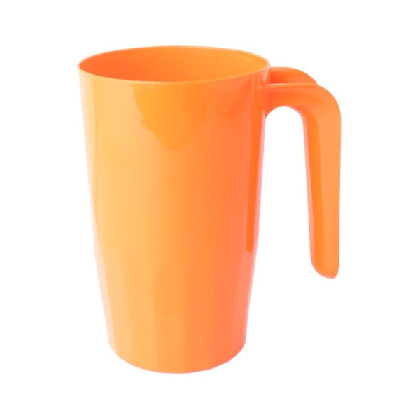 Caprichem products - Beermug With Handle Single Orange EACH