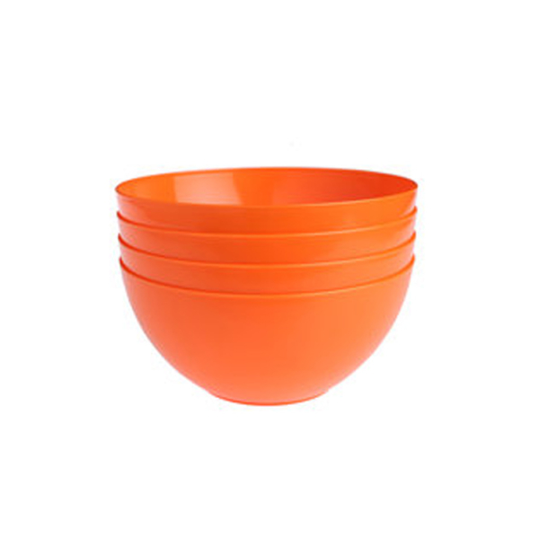 Caprichem products - Economical Bowl Orange 4 Pack P/PACK
