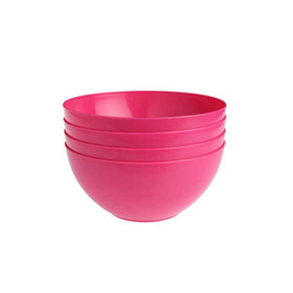 Caprichem products - Economical Bowl Pink 4 Pack P/PACK