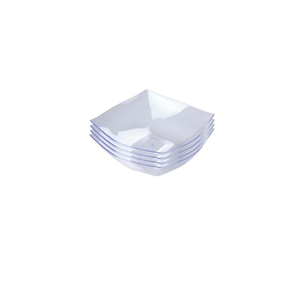 Caprichem products - Elegant Small Square Bowl 4 Pack P/PACK