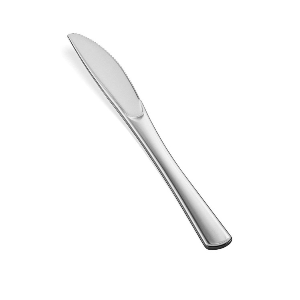 Caprichem products - Silver Coated Plastic Knife 12 Pack EACH